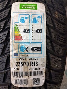 Zimní pneumatiky 235/70 R16