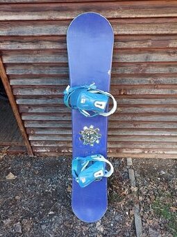 Snowboard 146 cm s vázáním