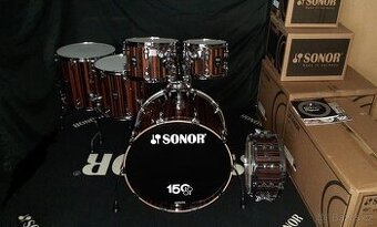 Prodám nové bicí Sonor AQ2- Ebony150, limit.edice, snare SQ2