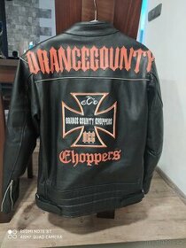 Kožená bunda křivák