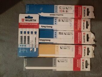 Prémiové vrtáky a řezací plátky Wurth.