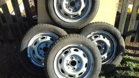 Prodám starší kompletní kola na škoda Felicie