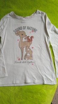 Dívčí triko vel. 122