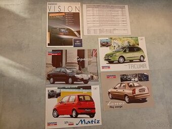 Daewoo Leganza, Matiz, Lanos, Tacuma - prospekty - 1