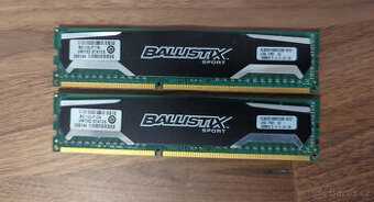 Crucial 2x8 GB, DDR3