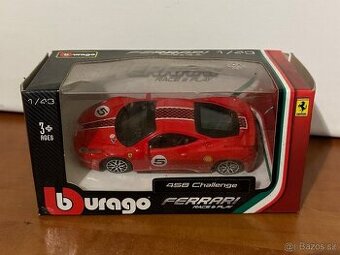 Ferrari 458 challenge red Burago 1/43