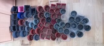 Sada kvetináčků na kaktusy, sukulenty  68ks