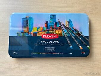 Umělecké pastelky Derwent Procolour - sada 72ks