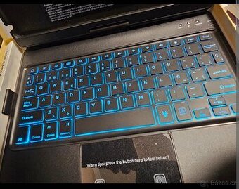 Bezdrátové pouzdro s klávesnicí pro iPad 7-9 gen, 10,2"