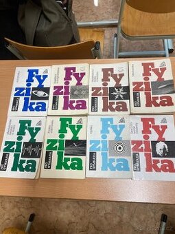 Prodám set učebnic fyziky pro gymnázia rok výroby 1993