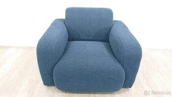 Tmavě modré křeslo Molino Micadoni