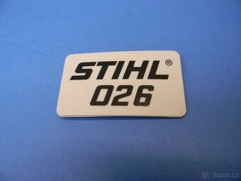 Koupím plaketku Stihl 026
