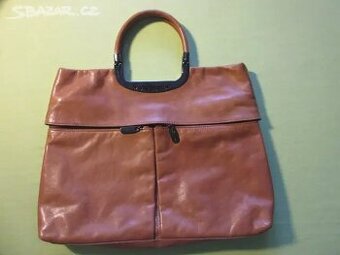 Kožená italská kabelka W.WALENTINO - originál