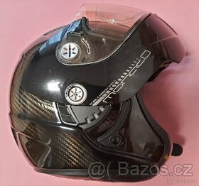 Carbonová výklopná helma Lazer MONACO EVO vel. L +InterPhone