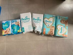 Plenky Pampers premium care 1-3 302ks