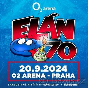 Koncert Elán 70 Praha - Lístky