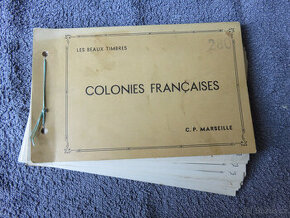 Brožura - Colonies Francaises- Marseille - 1