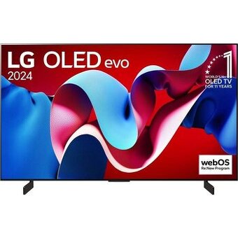 LG OLED42C44 Smart 4K TV 42" 106cm 144Hz, webOS, OLED EVO