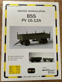 BSS PV 16.12A, 1:32 Ripper Works