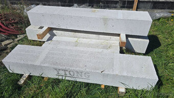 Nosné překlady YTONG šířky 375mm a nenosné 125x1250mm
