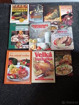 Kuchařky a knihy o zahradách