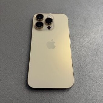 iPhone 14 Pro 128GB, zlatý, 12 měsíců záruka