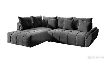 Moderní rohová sedací souprava 280x189 L ,rozkládací