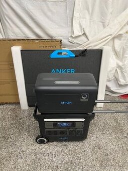 Anker Solix F2000 + prodlužovací baterie + 400W panel - 1