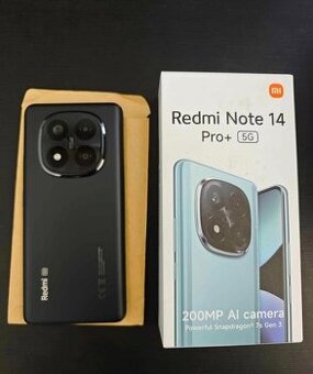 Xiaomi Redmi Note 14 Pro+ 5G, 8/256GB,200Mpx foto,AI, záruka