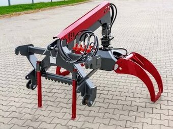 Hydraulické kleště na kulatinu