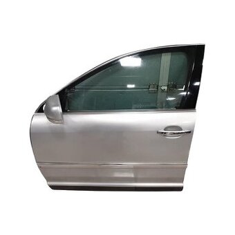 Levé přední dveře stříbrná metalíza LA7W VW Phaeton D3 2010