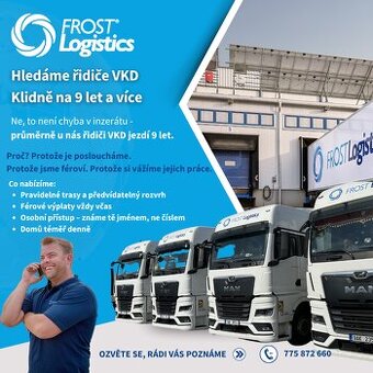 Příležitost pro řidiče/ky pro vnitrostátní dopravu C+E‼