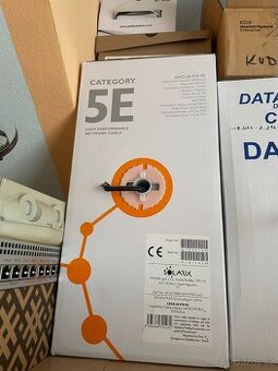 Solarix SXKD-5E-FTP-PE FTP, CAT 5e, 305m, černý - 1
