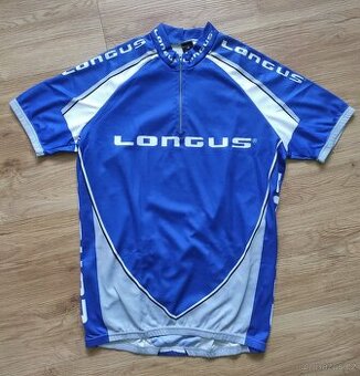 Modrý CYKLO cyklistický DRES na kolo Longus - vel. M