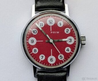 Hodinky PRIM BERUŠKY kalibr 66 - KRÁSNÉ