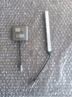 USB-C to USB hub + USB-c to HDMI, USB, USB-C