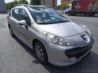Peugeot 207 1.4 VT-i 70kW SW PANORAMA ČR, 2.MAJITEL
