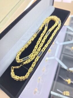 Prodám zlatý řetěz Královská vazba 14k 585/1000