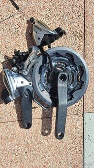 Součástky komponenty na kolo Shimano