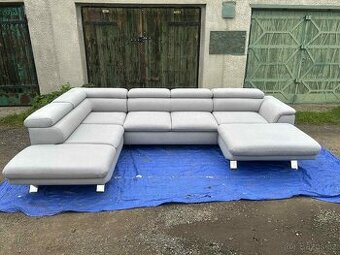 Luxusní Maxi „U“ Sedačka –Super stav