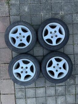 Prodám zimní sadu ALU kol Peugeot 206 - 1