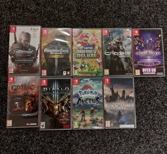 Hry na Nintendo Switch