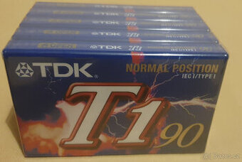 Nové nerozbalené audio MG kazety TDK