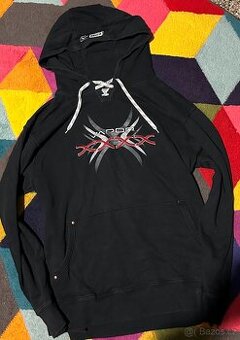 BAUER  STYLOVÁ PÁNSKÁ KRÁSNÁ MIKINA  XL (DLE MÍR XL-XXL)