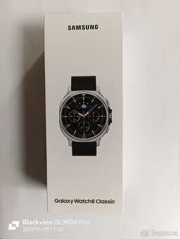 Samsung Galaxy Watch8 Classic, 46 mm, černé