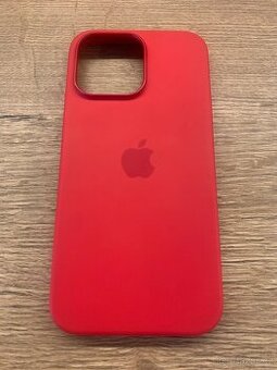 Apple iPhone 14 pro max silikonové pouzdro červené
