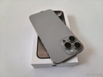 apple iphone 15 PRO MAX 512gb Natural Titanium / Batéria 100