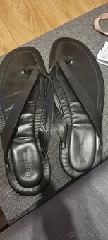 Bally panske kožené žabky