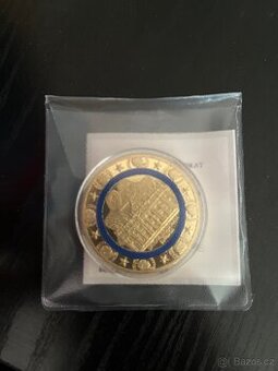 Sběratelská mince 20 let eura ve Vatikánu
