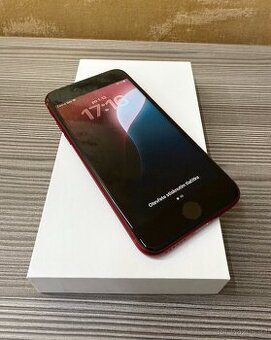 Apple iPhone SE 2022 128GB red, baterie 100%